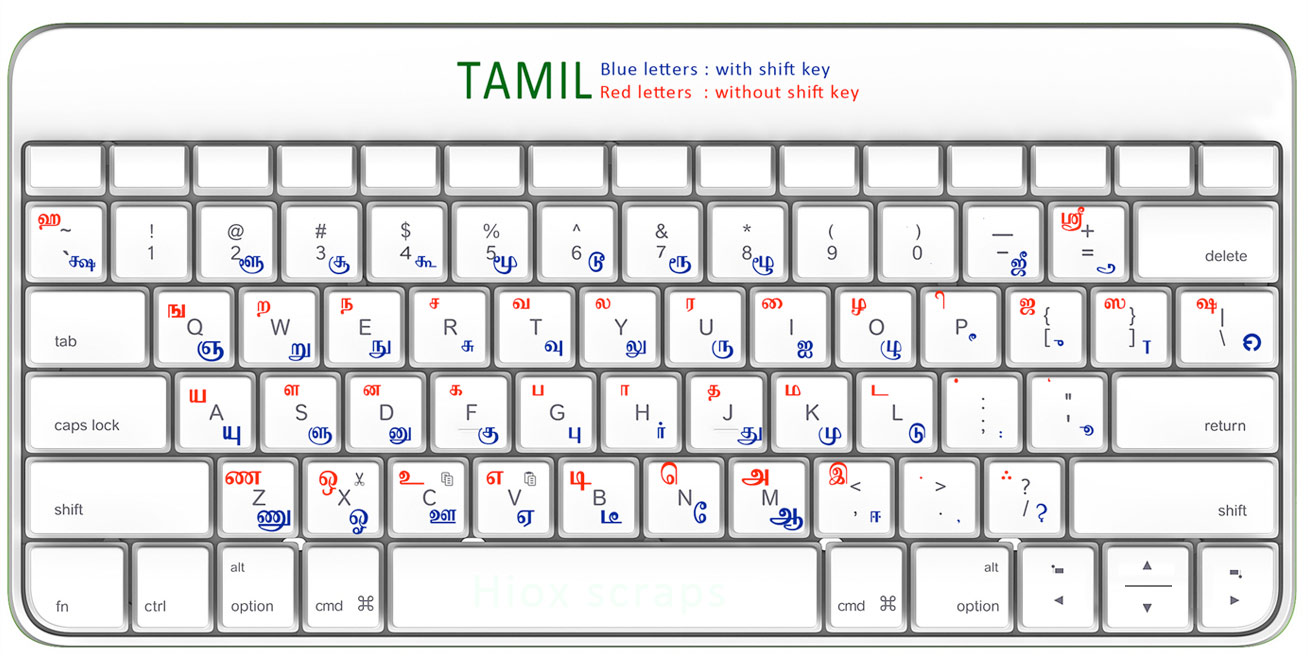 tamil bamini typing